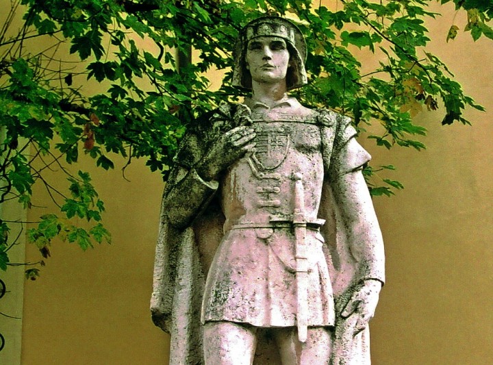 The statue of St. Emeric (Imre)