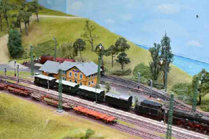 Eisenbahnmodell Ausstellung