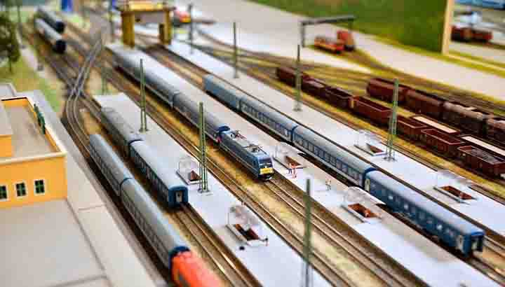Eisenbahnmodell Ausstellung