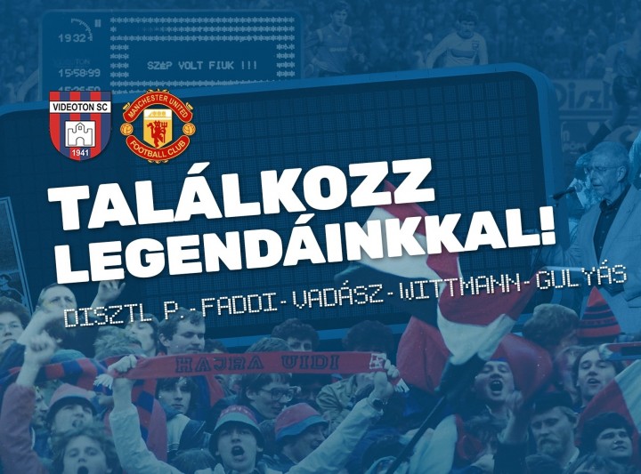 Találkozz március 6-án legendáinkkal, elevenítsük fel együtt az UEFA Kupa negyeddöntőjének eseményeit!