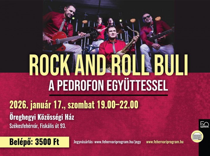 Rock and Roll buli a Pedrofon együttessel