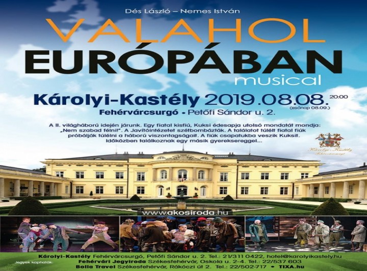 Valahol Európában Szabadtéri Koncert